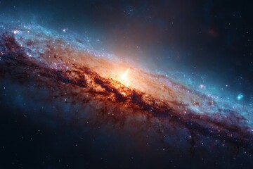 Galactic jets illuminating the vast cosmos, stunning celestial visuals for astronomy lovers and scientific explorers seeking fascinating deep space imagery