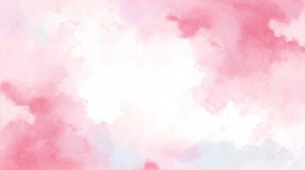 Soft Pink and Blue Watercolor Background for Design Projects
