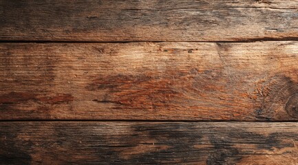 Fototapeta premium Rustic wooden planks, weathered and worn