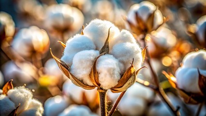 cotton flower close up