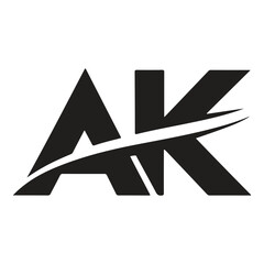 AK vector logo