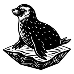 Fototapeta premium owl on a white background