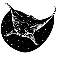 vector illustration of an eagle