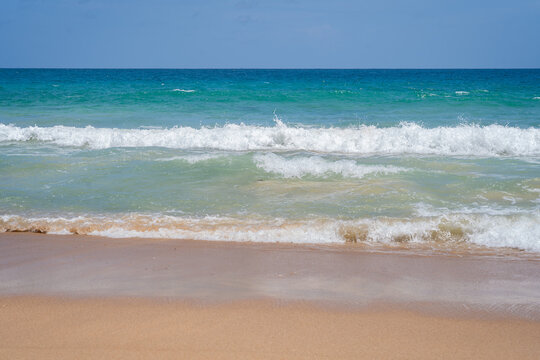 Nice Beach And Blue Sky In Thailand