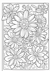 Fototapeta premium seamless floral pattern