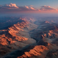 Expansive desert view high resolution picture