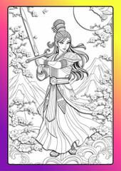Coloring Pictures -Fantasy - 16