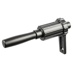 A cast iron meat grinder manual handle