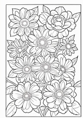 Fototapeta premium seamless floral pattern