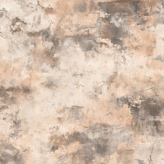 Obraz premium Abstract textured surface, muted tones of beige, gray, and brown. Rough, uneven, marbled pattern