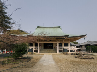 Naklejka premium Gotoku-ji temple in Tokyo