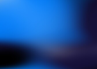 Obraz premium Blue and black gradient background 