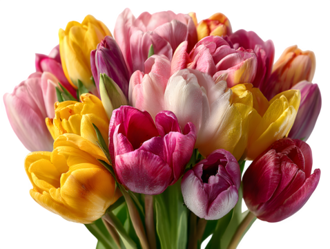 Handmade infant booties crafted from pastel yarn with soft cuffs, flat lay composition, isolated on transparent background