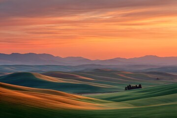 Dreamlike terrain where land flows like liquid