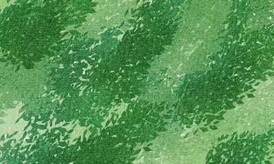Green Watercolor Texture with Diagonal Strokes