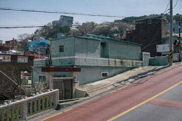 Obraz premium Street scene in Busan