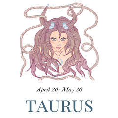 taurus zodiac design