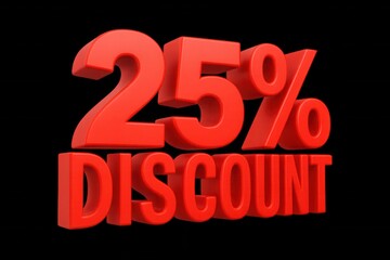 25% DISCOUNT
