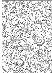 Fototapeta premium seamless floral pattern