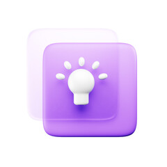 Road sign 3d web and apps icon