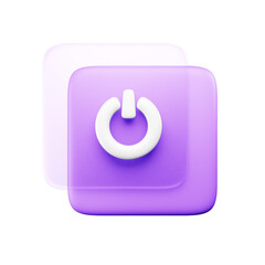 Road sign 3d web and apps icon