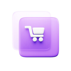 Road sign 3d web and apps icon