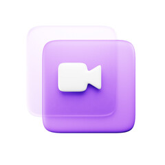 User interface 3d apps and web icon