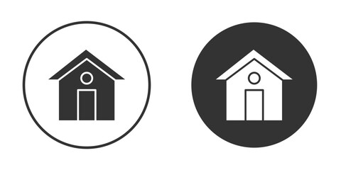 Real estate icon. flat sign design. Vector symbol pictogram. UX UI icon