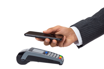 Contactless payment with smartphone and POS terminal
