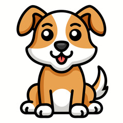 puppy illustration vector pet