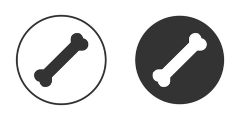 Bones icon. flat sign design. Vector symbol pictogram. UX UI icon
