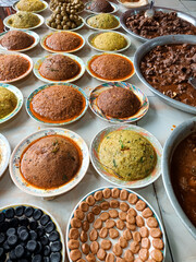 Traditional Festive Feast Display