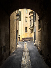 Fototapeta premium A view of the architecture of Beziers, France