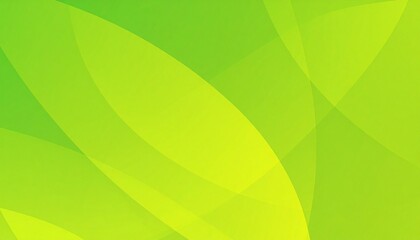 Abstract Green Leaf Shapes Background Wellness Design.