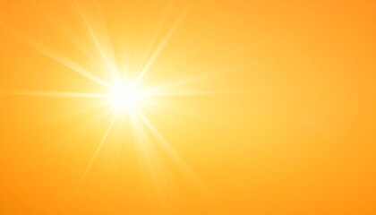 Obraz premium Bright Sunny Day Summer Sunshine Glowing Light Background.