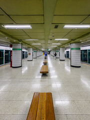 Tran station in Seoul, Korea