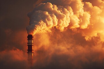 Fototapeta premium pollution, air pollution, water pollution, smog, waste, garbage, plastic pollution, environmental damage, factory smoke, toxic waste, climate change