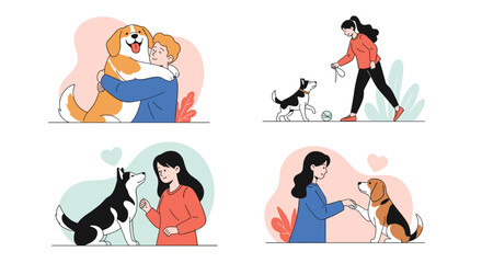 Caring for your beloved canine companions a guide to responsible pet ownership and training