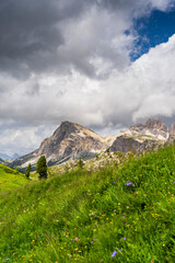 Breathtaking Summer Day in the Dolomites – Stunning View of Cinque Torri, Italy’s Wild Mountain Landscape