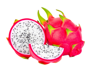 Vibrant Red Dragon Fruit PNG Healthy Living