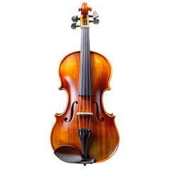 Fototapeta premium Violin Musical Isolated On White Background