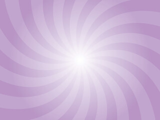 Obraz premium Bright Lavender Purple Sunburst Background. Purple Radial Retro Glowing Rays Banner. Abstract Retro Whirlwind Starburst Vector Abstract Background. Twisted Radial Illustration.