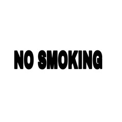 No smoking sign isolated on white 