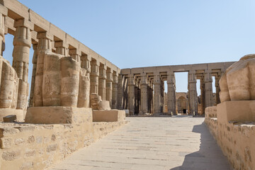 Luxor Temple – Ancient Egyptian Architecture in Luxor, Thebes, Veset, Egypt