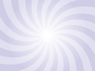 Periwinkle Purple Sunburst Background. Purple Radial Retro Glowing Rays Banner. Abstract Retro Whirlwind Starburst Vector Abstract Background. Twisted Radial Illustration.
