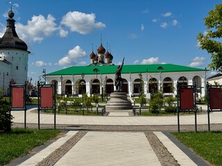Russia Rostov Veliky July 15, 2025 Rostov Kremlin in summer. High quality photo