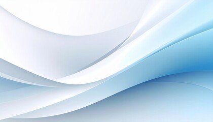 Obraz premium Dynamic blue wave patterns abstract design graphic art digital space aerial view fluid motion for modern aesthetics