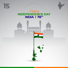 India Independence Day design