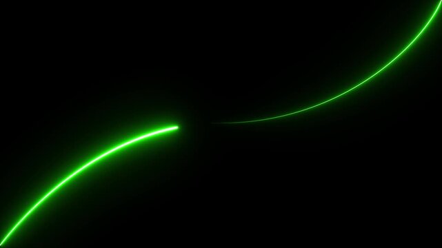 4K Abstract glowing neon lights blinking lines moving animation. neon lines waving copy space Seamless loop animation. Abstract equalizer background. Red neon curve line modern motion design. 