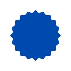 blank label isolated 